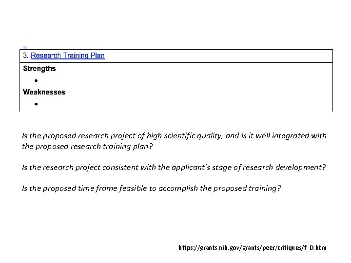 Is the proposed research project of high scientific quality, and is it well integrated