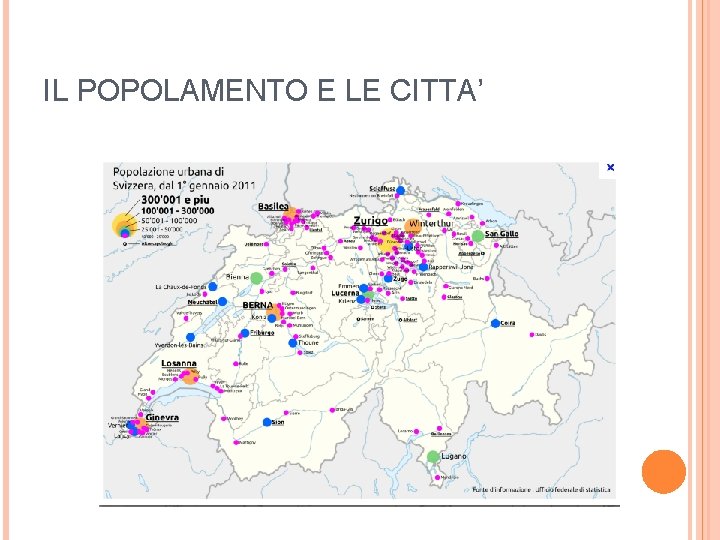 IL POPOLAMENTO E LE CITTA’ 
