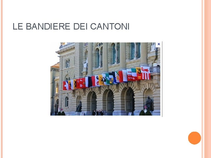 LE BANDIERE DEI CANTONI 