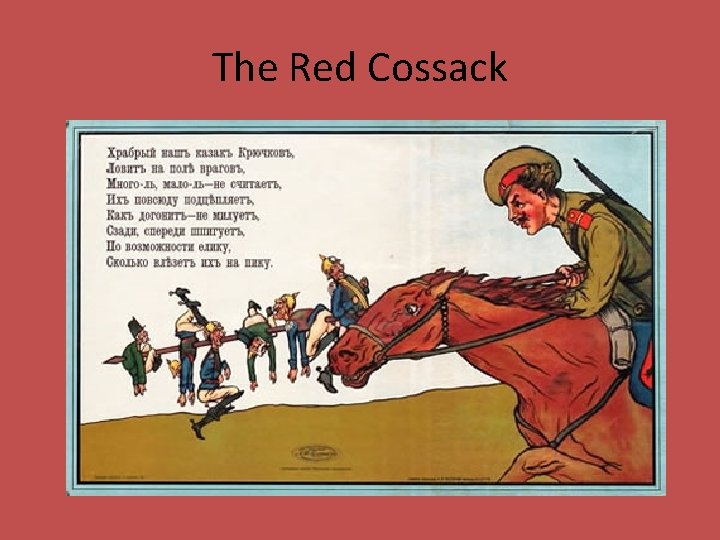 The Red Cossack 