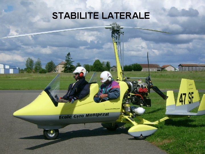 STABILITE LATERALE 