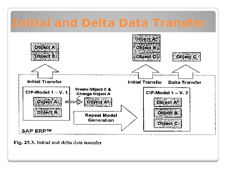 Initial and Delta Data Transfer 