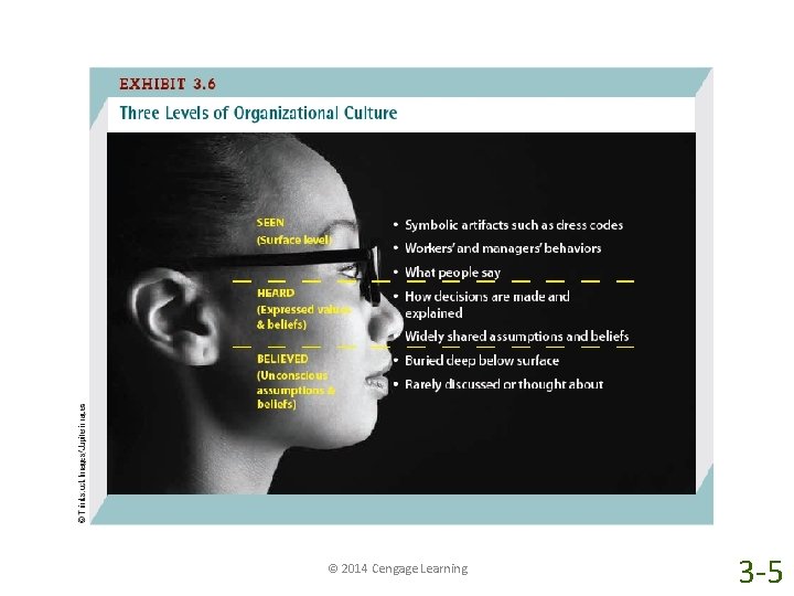 © 2014 Cengage Learning 3 -5 