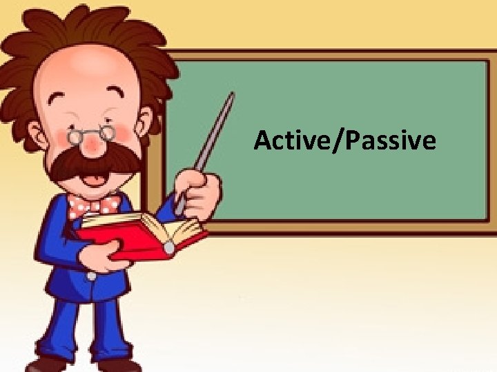 Active/Passive 