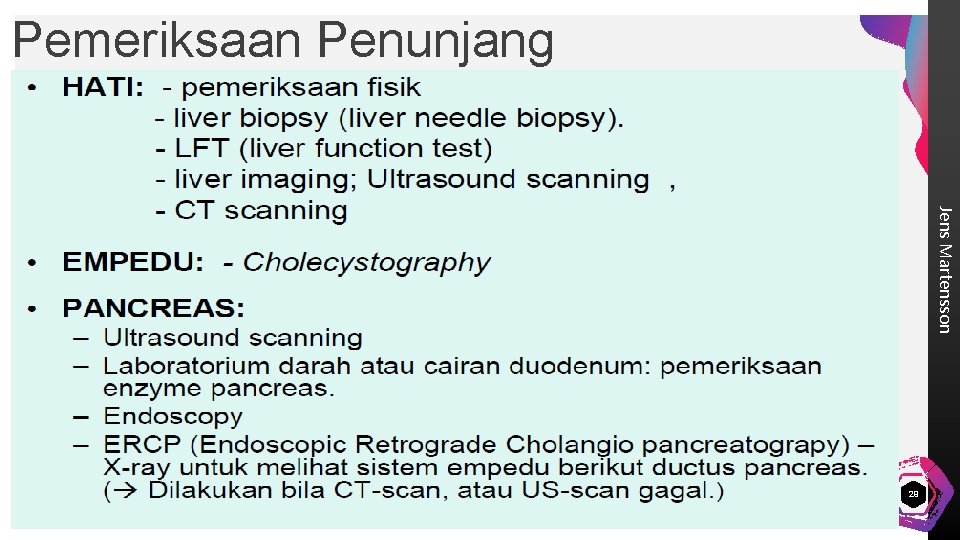 Pemeriksaan Penunjang Jens Martensson 29 