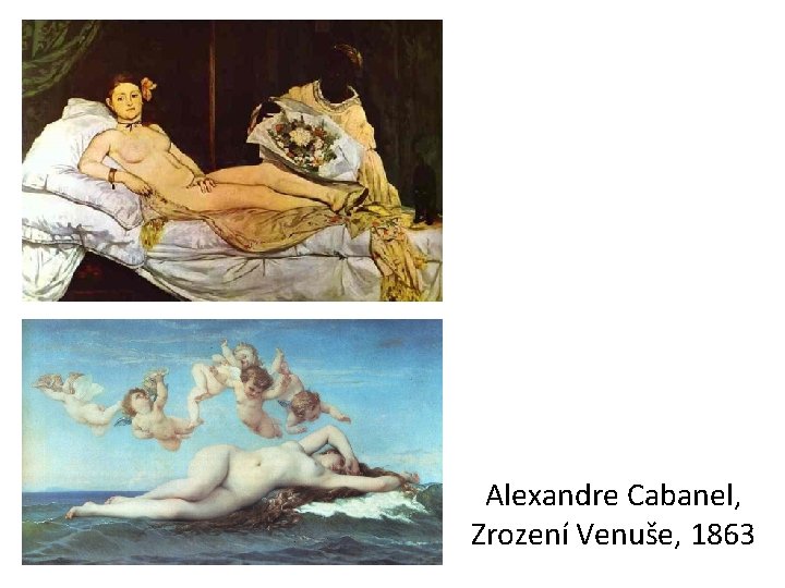 Alexandre Cabanel, Zrození Venuše, 1863 