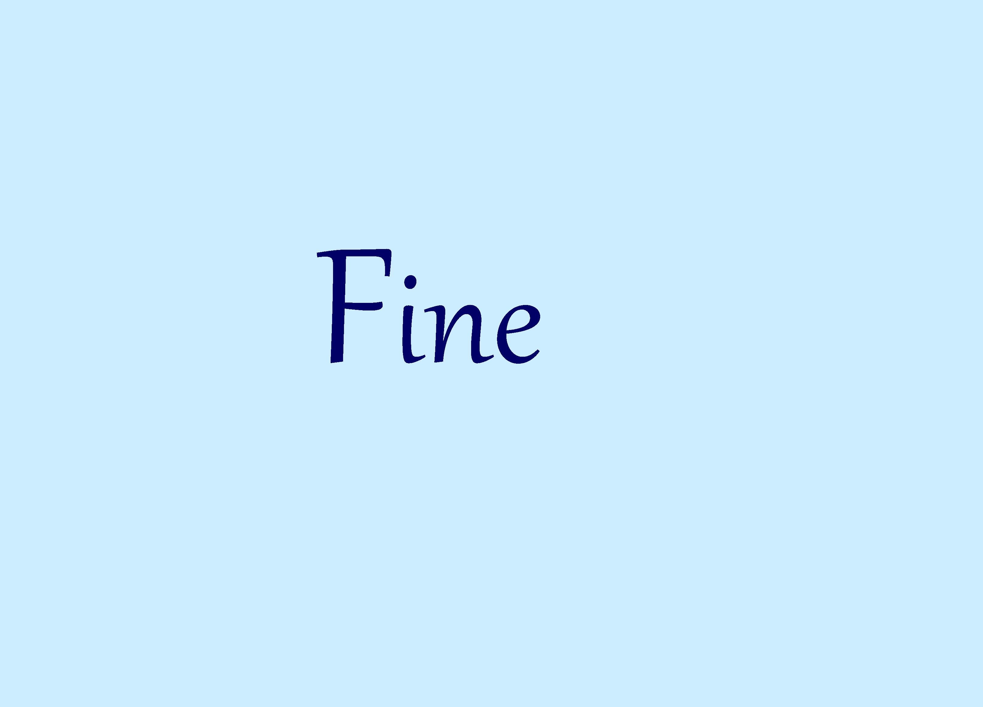 Fine 