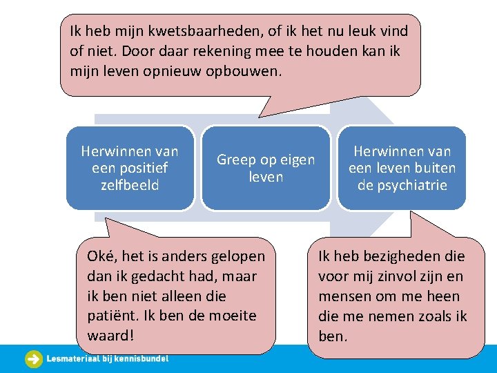 Ik heb mijn kwetsbaarheden, of ik het nu leuk vind of niet. Door daar