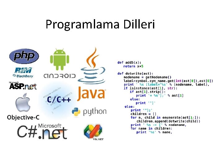 Programlama Dilleri 