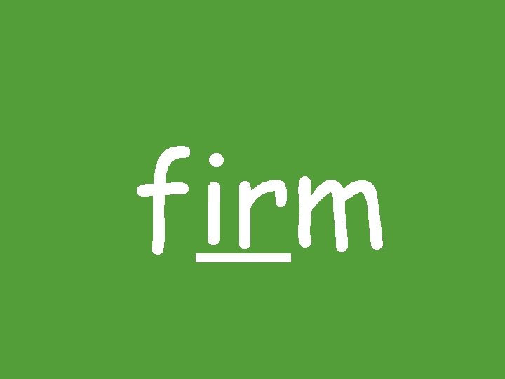 firm 