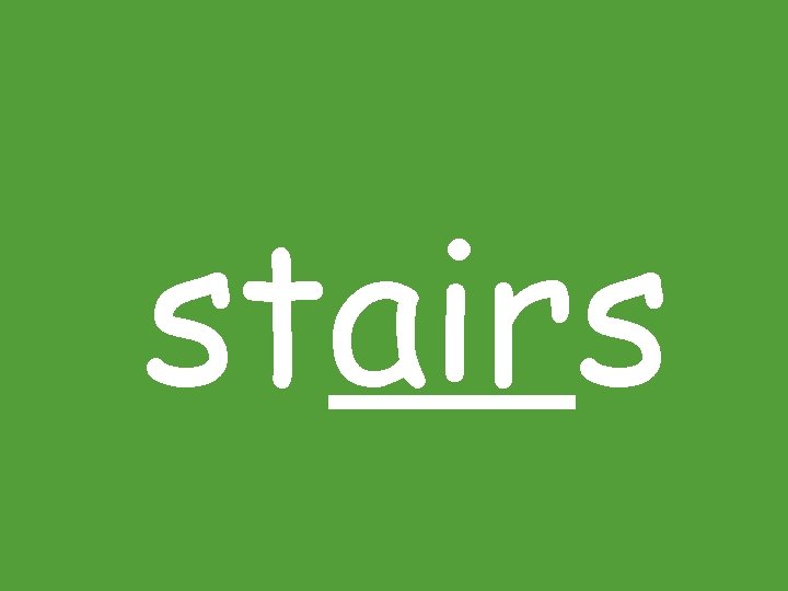 stairs 