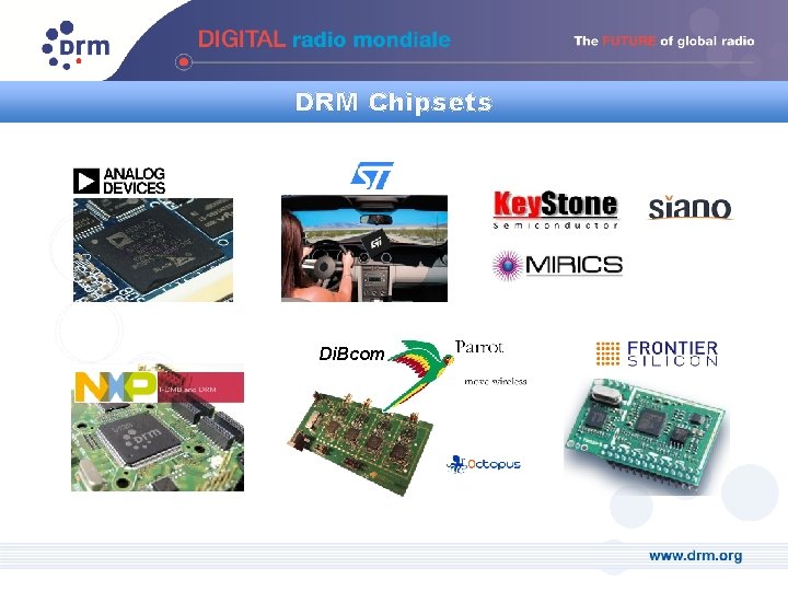 DRM Chipsets Di. Bcom 