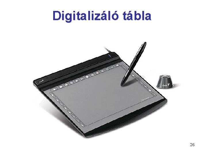 Digitalizáló tábla 26 