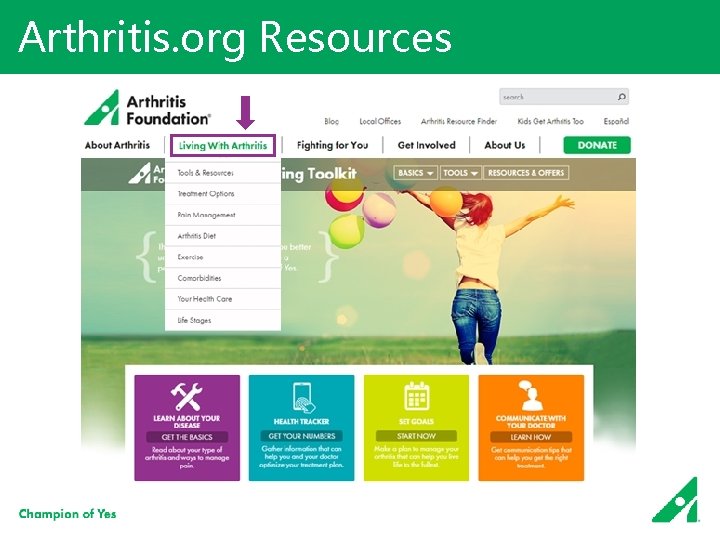 Arthritis. org Resources 