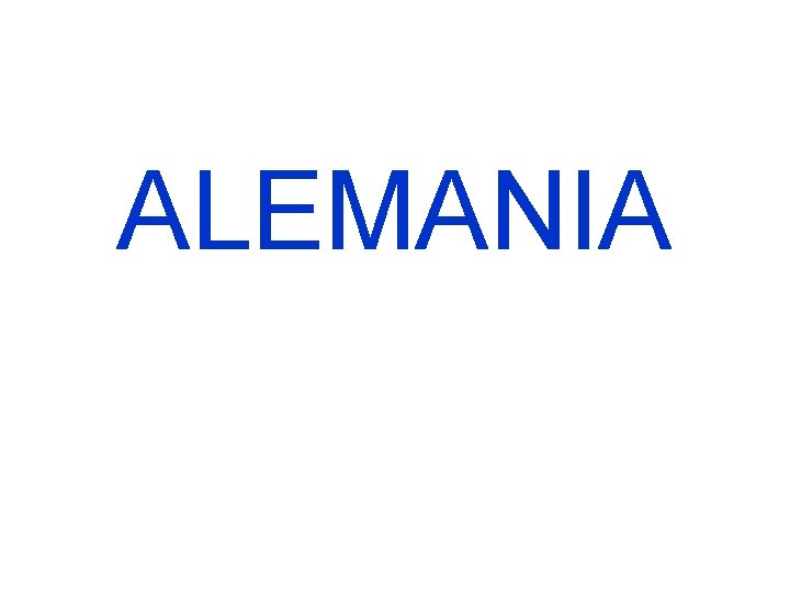 ALEMANIA 