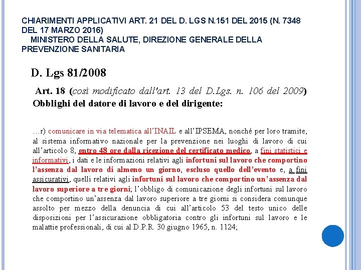 La Certificazione Medica Nuove Norme E Vecchi Problemi