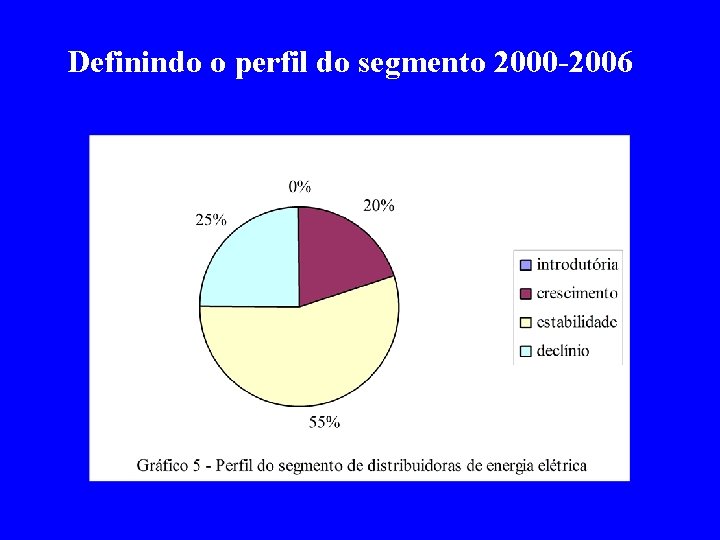 Definindo o perfil do segmento 2000 -2006 