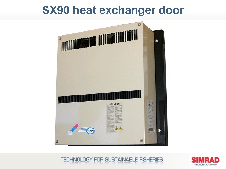 SX 90 heat exchanger door 