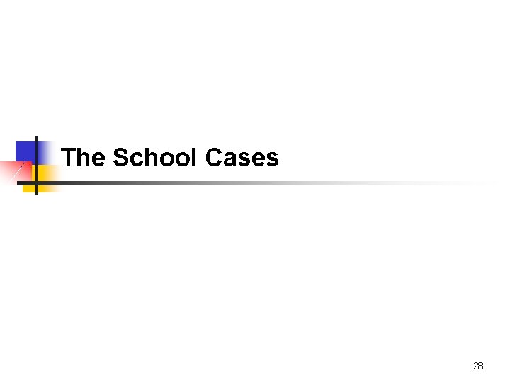 The School Cases 28 