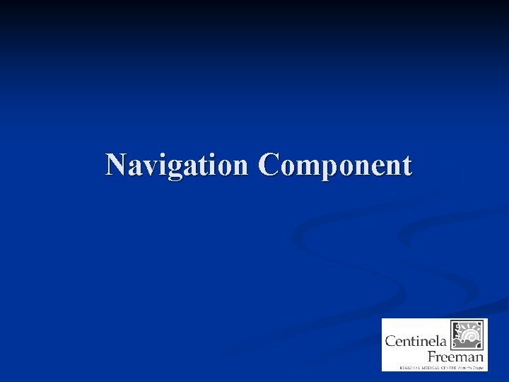 Navigation Component 