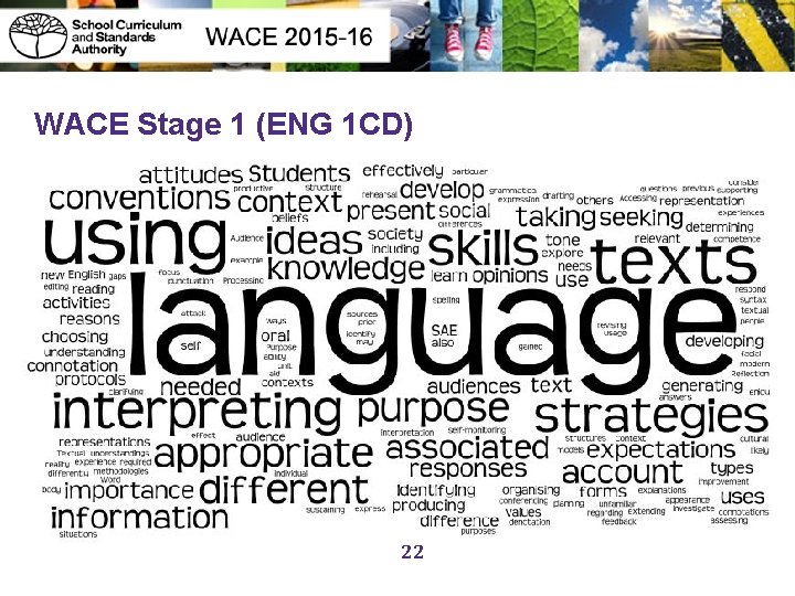 WACE Stage 1 (ENG 1 CD) 22 22 