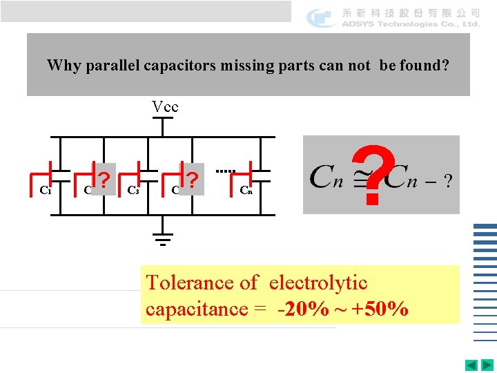 Why parallel capacitors missing parts can not be found? Vcc C 1 C 2 Why parallel capacitors missing parts can not be found? Vcc C 1 C 2