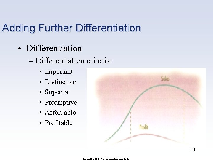 Adding Further Differentiation • Differentiation – Differentiation criteria: • • • Important Distinctive Superior Adding Further Differentiation • Differentiation – Differentiation criteria: • • • Important Distinctive Superior