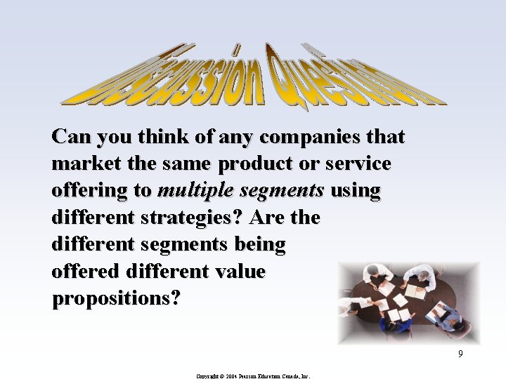 Can you think of any companies that market the same product or service offering Can you think of any companies that market the same product or service offering