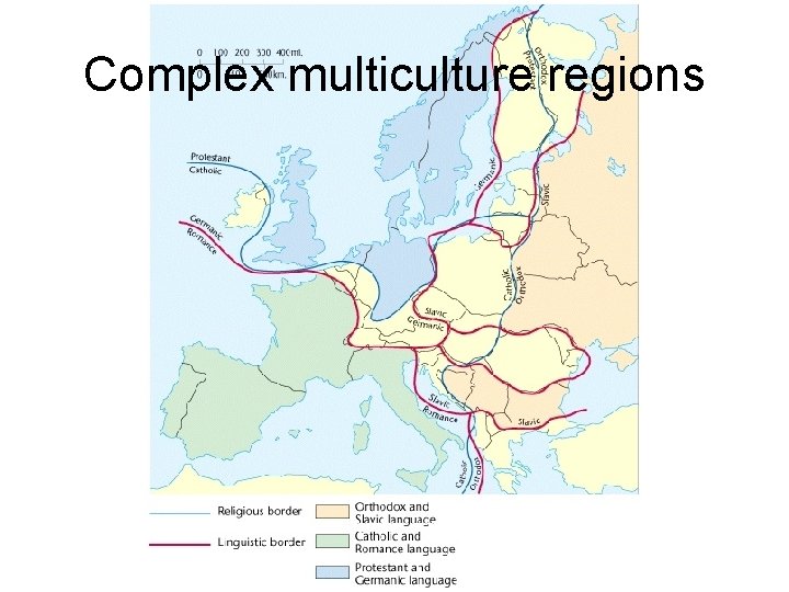 Complex multiculture regions 