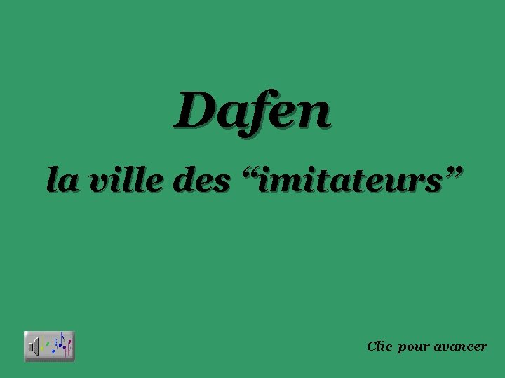 Dafen la ville des “imitateurs” Clic pour avancer 