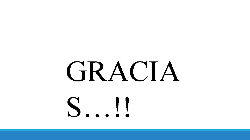 GRACIA S…!! 