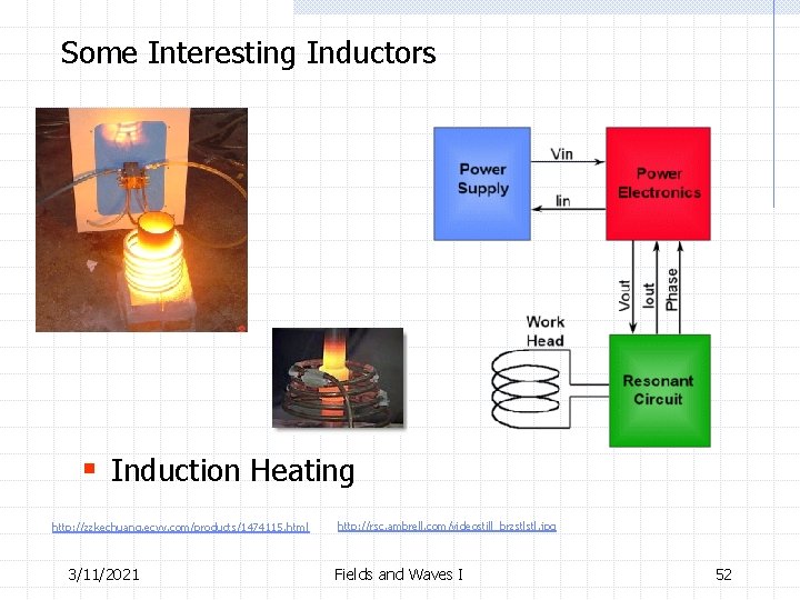 Some Interesting Inductors § Induction Heating http: //zzkechuang. ecvv. com/products/1474115. html 3/11/2021 http: //rsc.