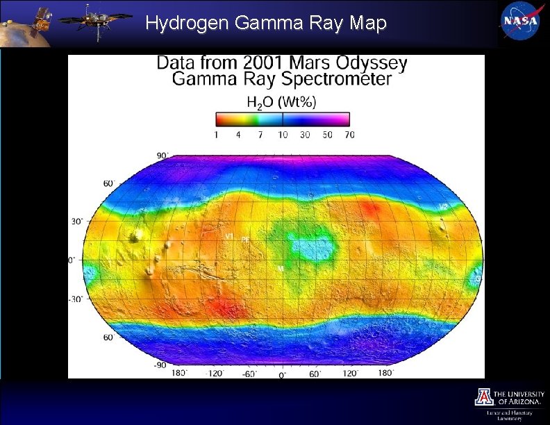 Hydrogen Gamma Ray Map 