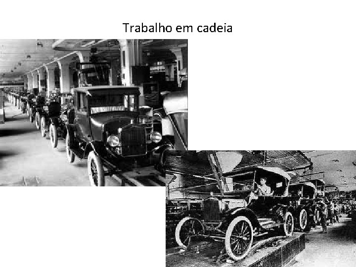 Trabalho em cadeia 