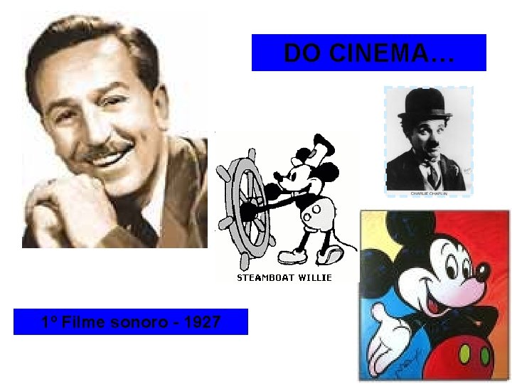 DO CINEMA… 1º Filme sonoro - 1927 