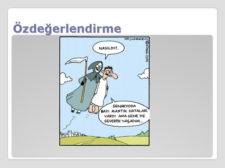 Özdeğerlendirme 