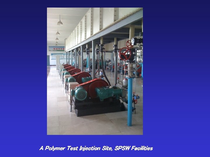 A Polymer Test Injection Site, SPSW Facilities 