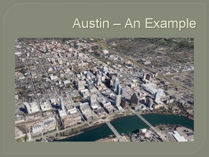 Austin – An Example 