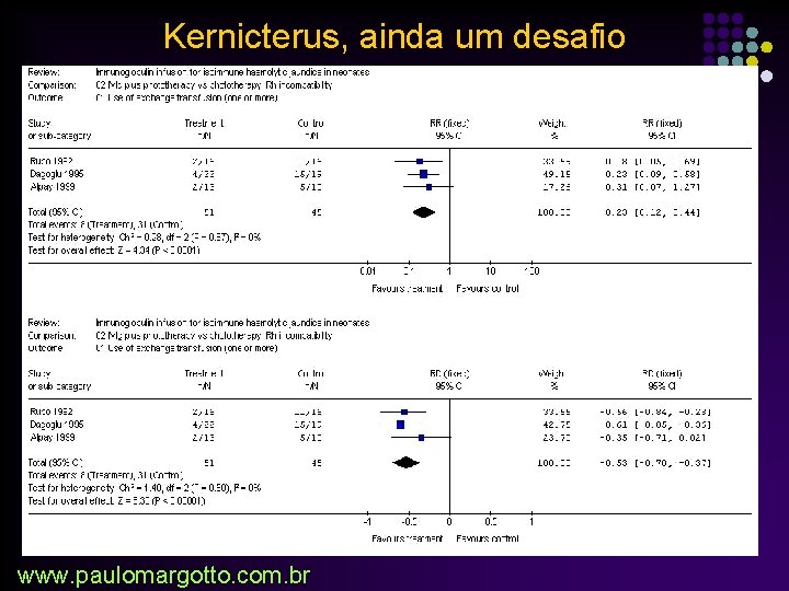 Kernicterus, ainda um desafio www. paulomargotto. com. br 
