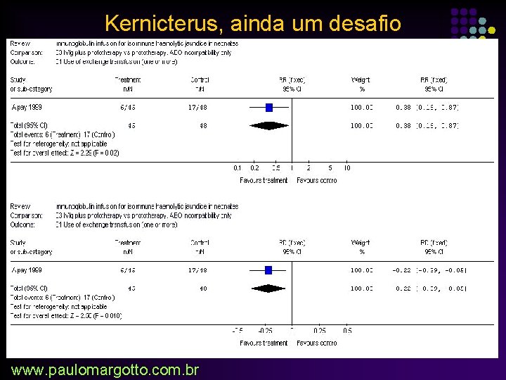 Kernicterus, ainda um desafio www. paulomargotto. com. br 