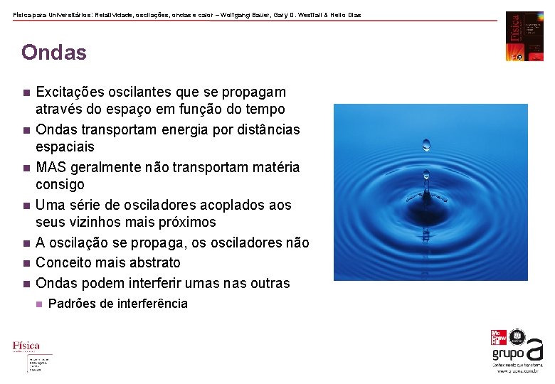 Física para Universitários: Relatividade, oscilações, ondas e calor – Wolfgang Bauer, Gary D. Westfall