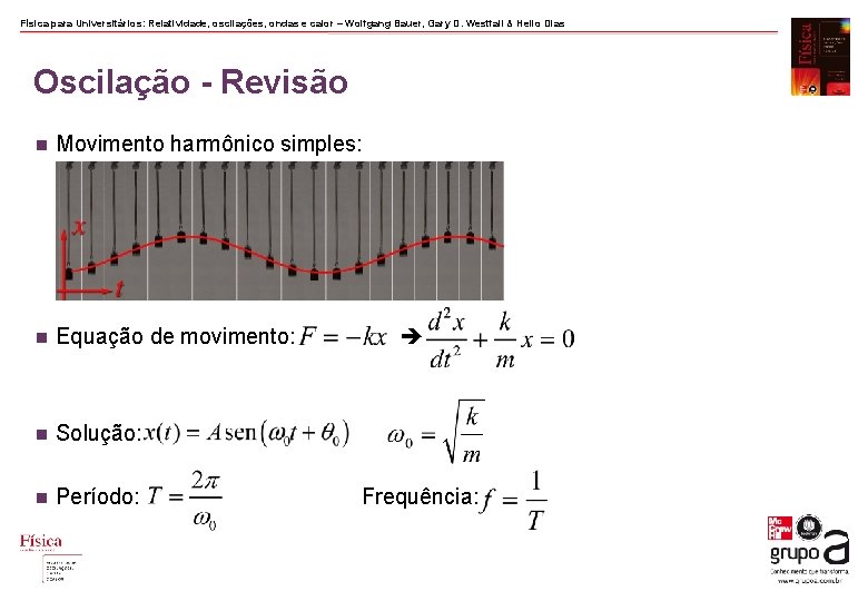 Física para Universitários: Relatividade, oscilações, ondas e calor – Wolfgang Bauer, Gary D. Westfall