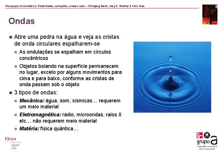 Física para Universitários: Relatividade, oscilações, ondas e calor – Wolfgang Bauer, Gary D. Westfall