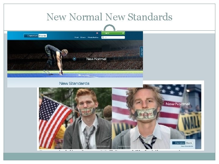 New Normal New Standards 