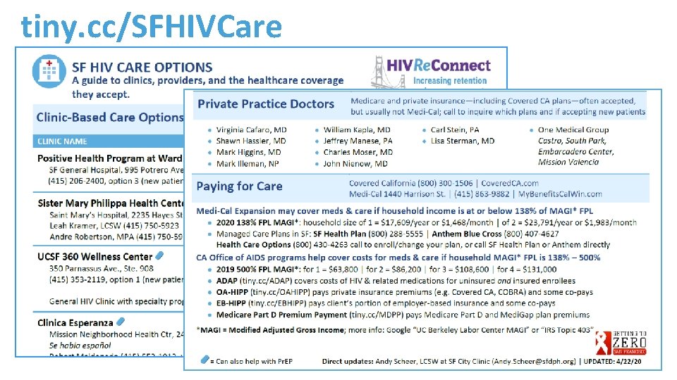 tiny. cc/SFHIVCare 