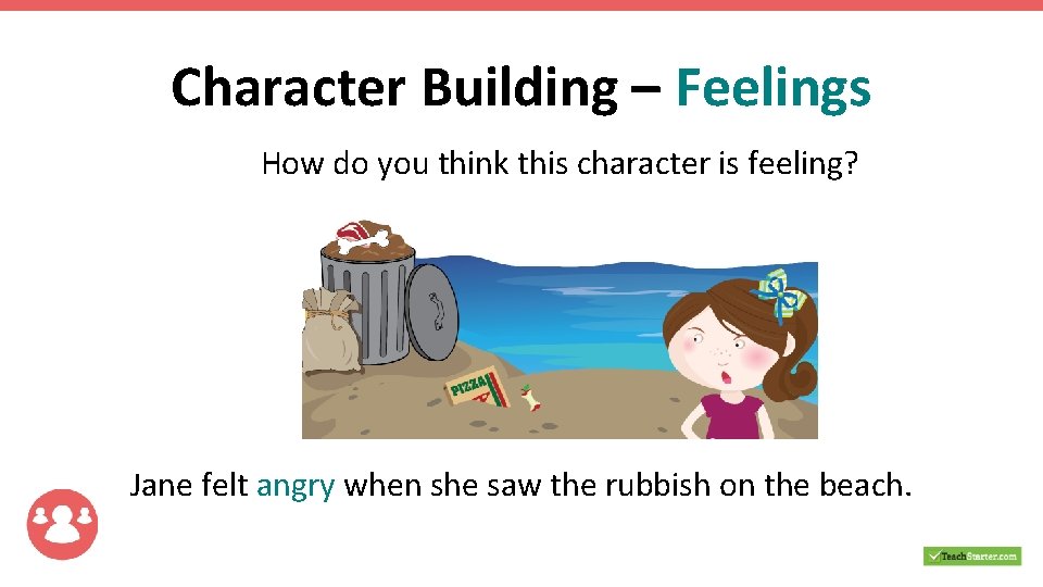 Character Building – Feelings How do you think this character is feeling? Jane felt