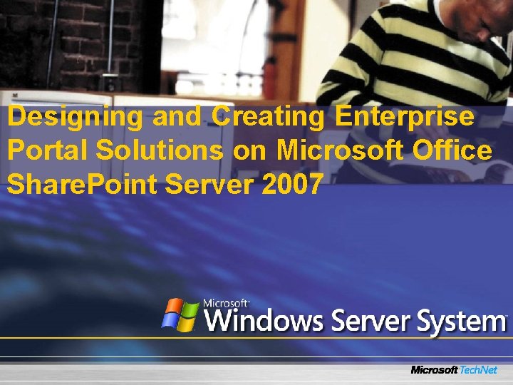 Designing and Creating Enterprise Portal Solutions on Microsoft Office Share. Point Server 2007 Designing and Creating Enterprise Portal Solutions on Microsoft Office Share. Point Server 2007