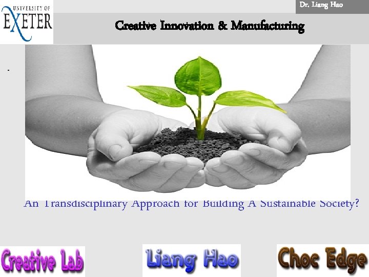 Dr. . Liang Hao. . Creative Innovation & Manufacturing Siemens sans siemens sans bold