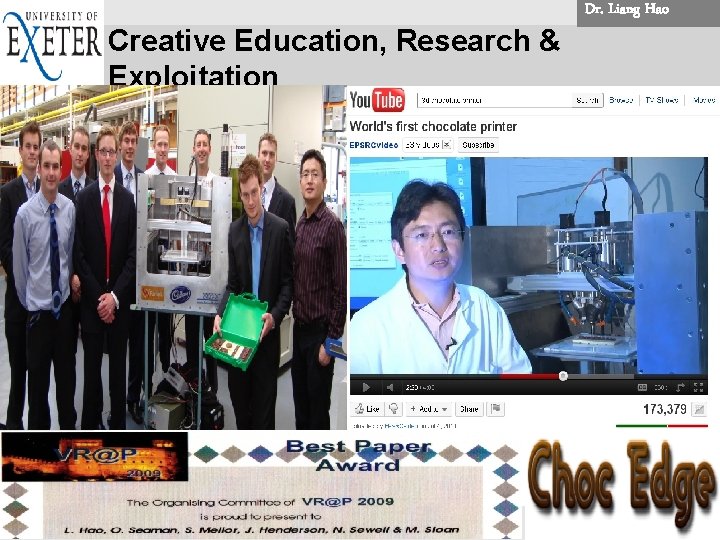 Dr. . Liang Hao. . Creative Education, Research & Exploitation Siemens sans siemens sans