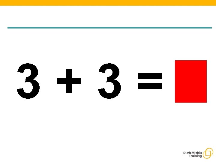 3+3=6 